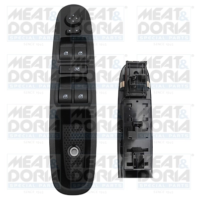 Switch, window regulator